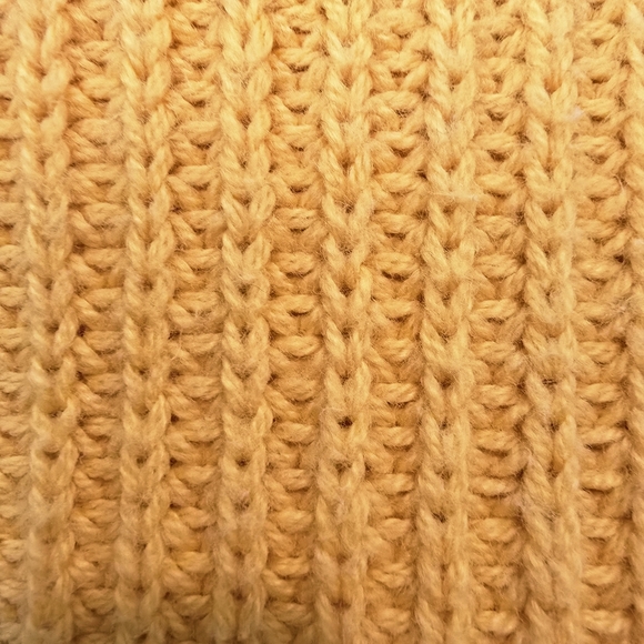 Hollister Women's Sweater Size Medium Yellow Relaxed Fit Long Sleeves Boho Y2K - Picture 9 of 13